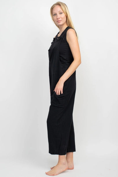 Easy Slouchy Hemp Overalls