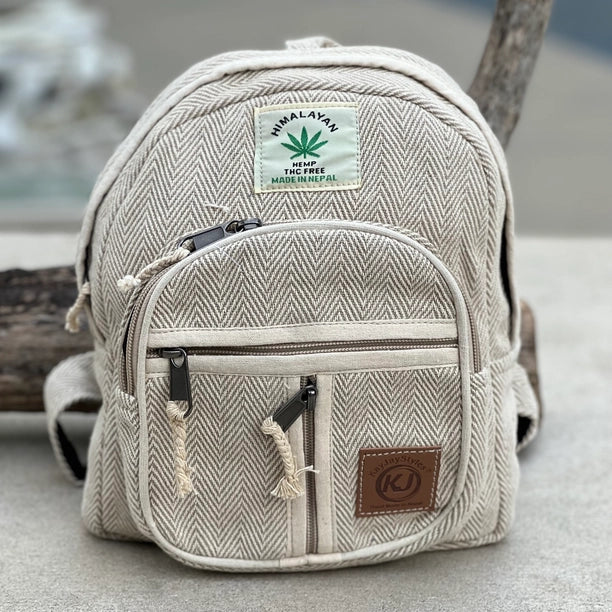 Handmade Lightweight Natural Hemp Himalayan Nepal Minipack