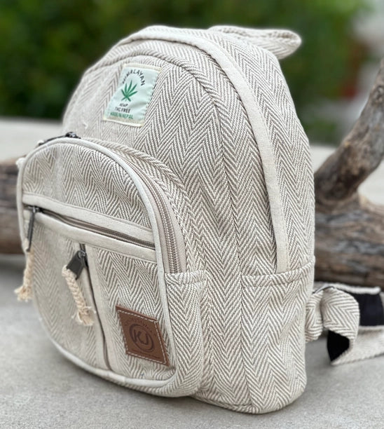 Handmade Lightweight Natural Hemp Himalayan Nepal Minipack