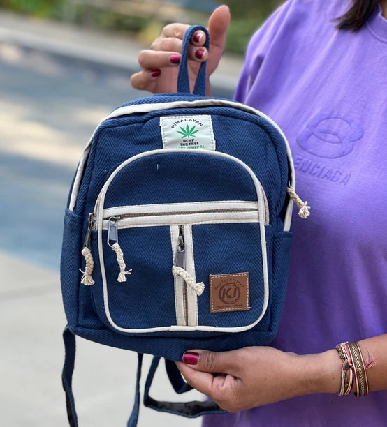 Handmade Lightweight Natural Hemp Himalayan Nepal Minipack