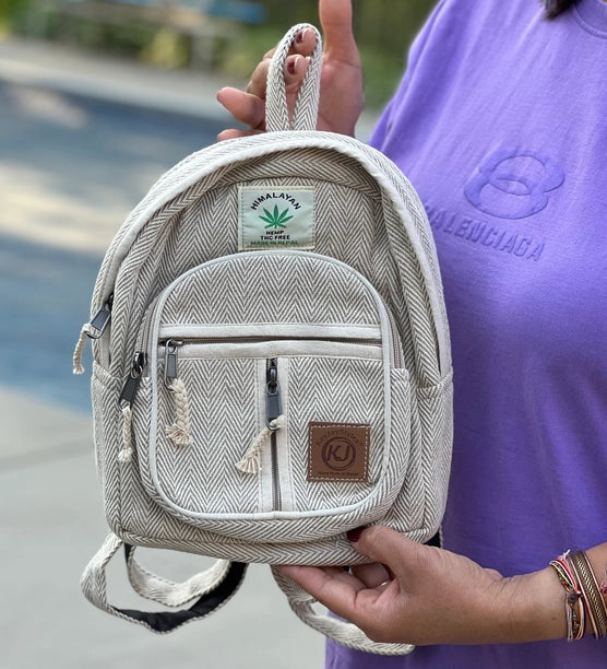 Handmade Lightweight Natural Hemp Himalayan Nepal Minipack