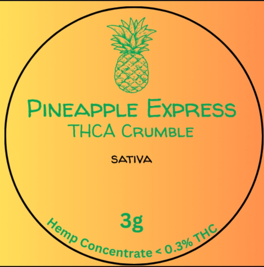 Pineapple Express THCA Crumble