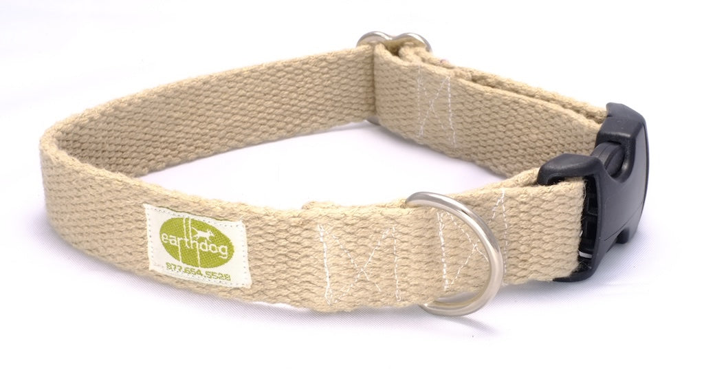 Solid Hemp Adjustable Collars