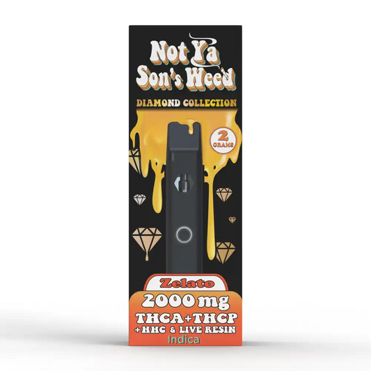 Zelato THCA + THCP + HHC & Live Resin 2 Gram Disposable