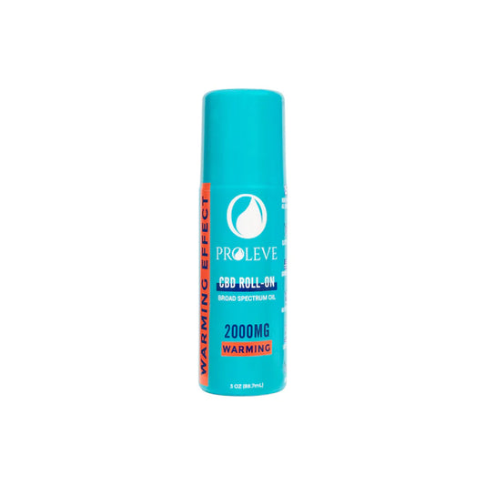 2000mg Broad Spectrum CBD Warming Roll On