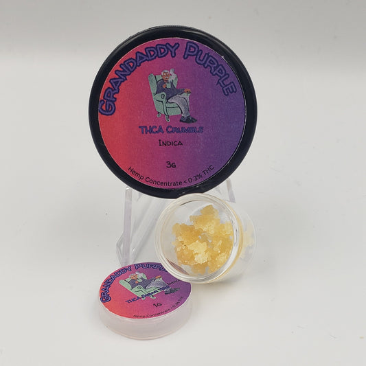 Granddaddy Purple THCA Crumble