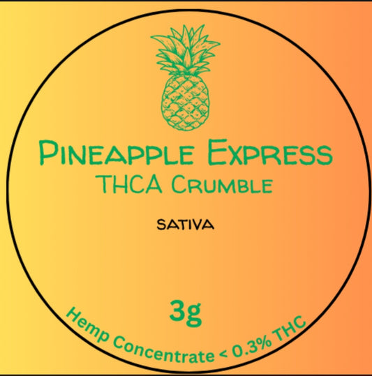 Pineapple Express THCA Crumble