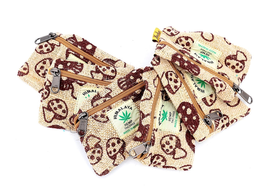 100% Hemp Coin Purse